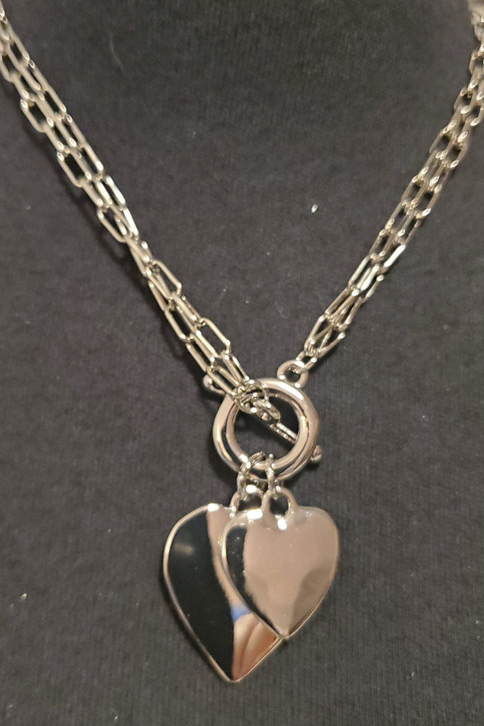 Double Hearts Necklace