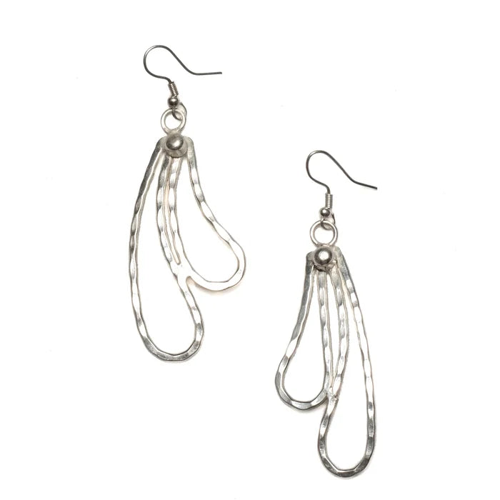 Double Teardrop Earrings