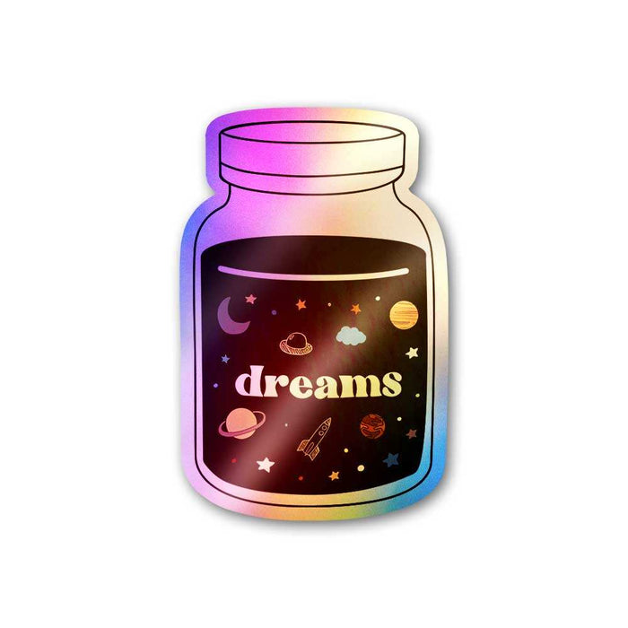 Dreams Holographic Sticker - Holographic stickers | STICK IT UP