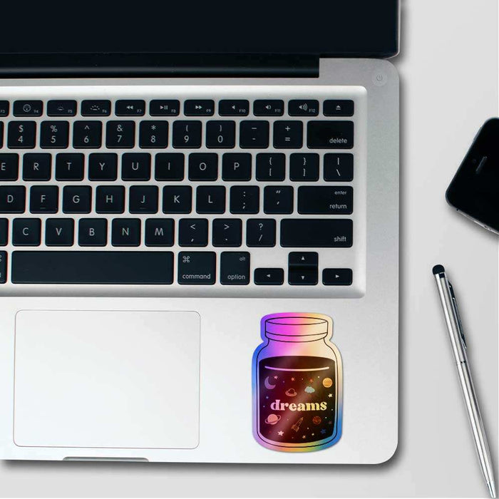 Dreams Holographic Sticker - Holographic stickers | STICK IT UP