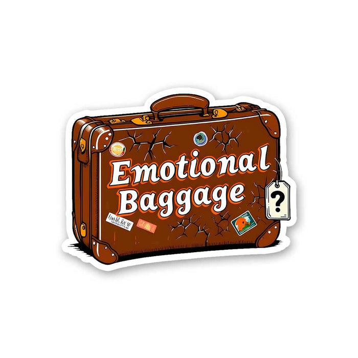 Emotional Baggage Sticker - Stickers | STICK IT UP