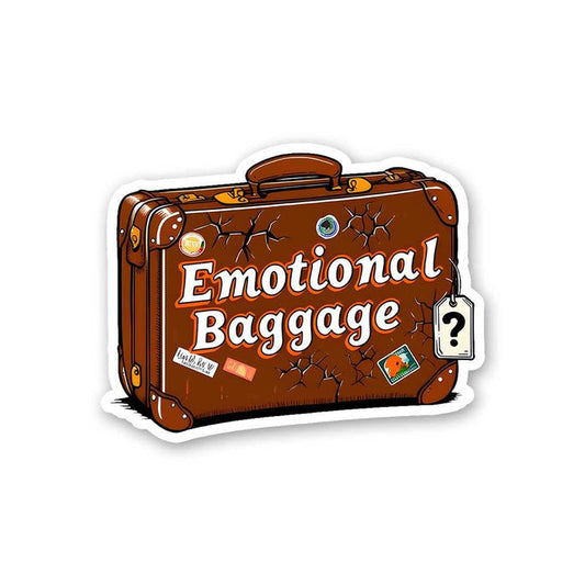 Emotional Baggage Sticker - Stickers | STICK IT UP