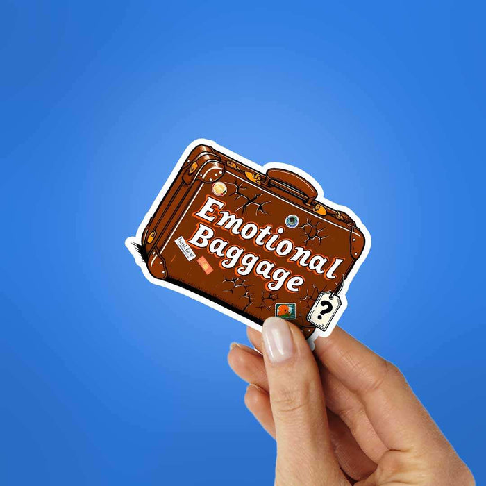 Emotional Baggage Sticker - Stickers | STICK IT UP