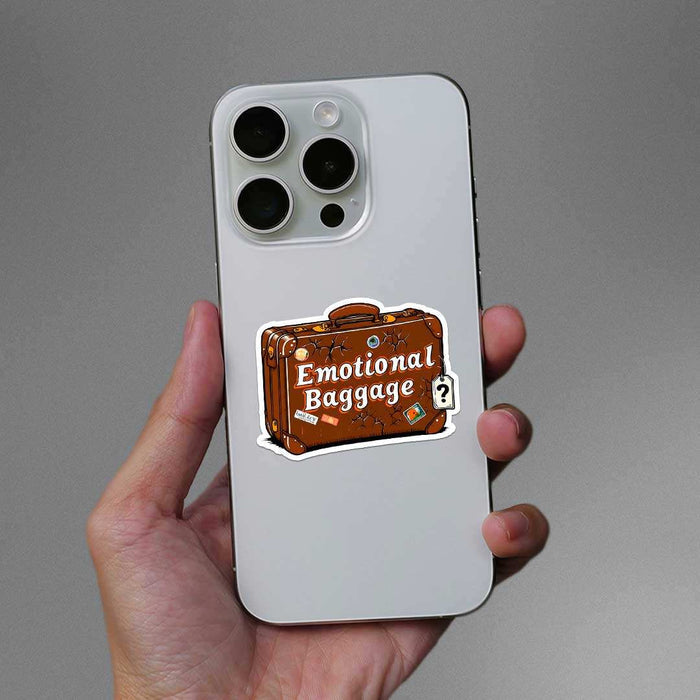 Emotional Baggage Sticker - Stickers | STICK IT UP