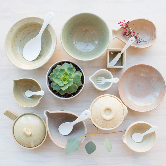 Enamelware Karashi Spoon