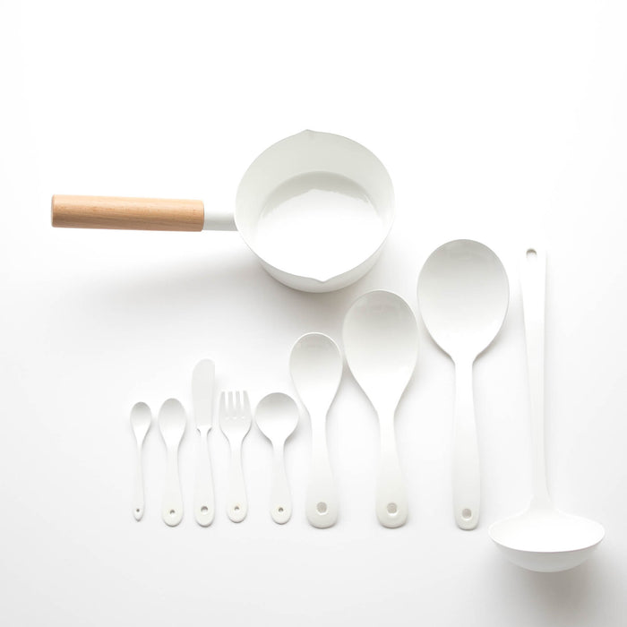 Enamelware Serving Spoon