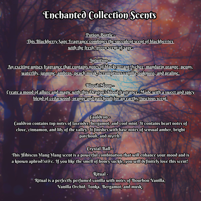 Enchanted Scented Dry Body Oils