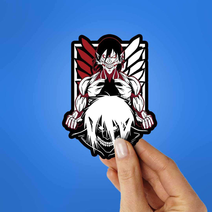 Eren Yeager Sticker - Stickers | STICK IT UP