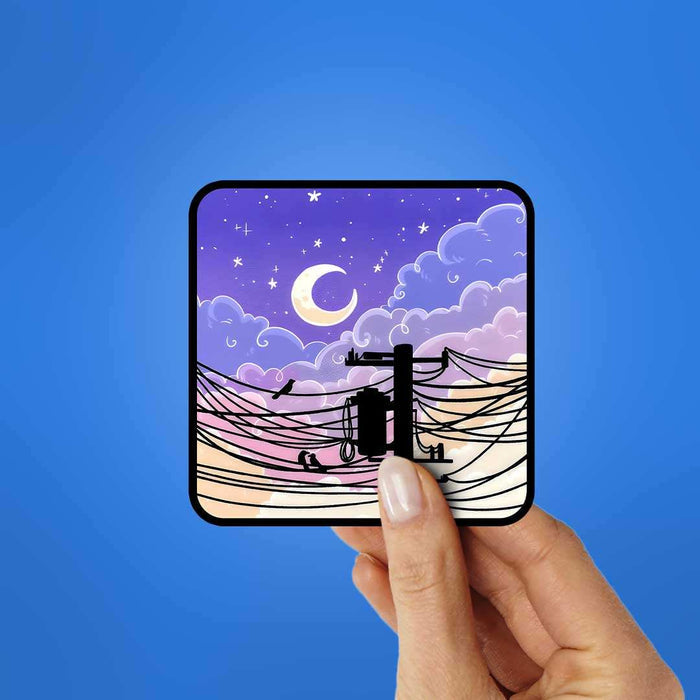 Evening Hour Sticker - Stickers | STICK IT UP