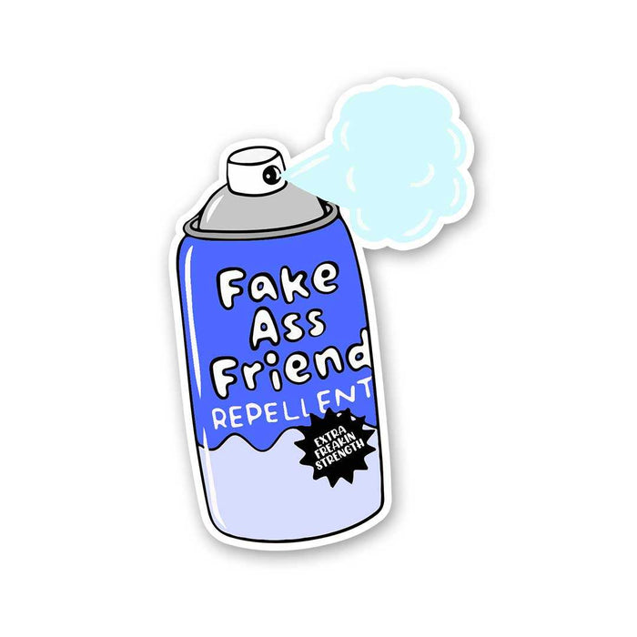Fake Ass Friend Repellent Sticker - Stickers | STICK IT UP