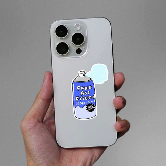 Fake Ass Friend Repellent Sticker - Stickers | STICK IT UP