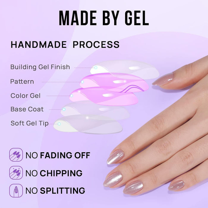Falling Star Cat Eye | Short Almond | SALON PRESS™