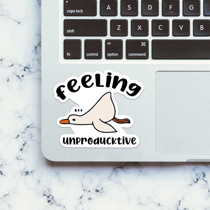 Feeling Unproducktive Sticker - Stickers | STICK IT UP