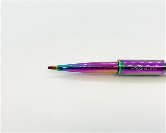 Flat #1 Brush - Oil Slick Handle | Lula Beauty