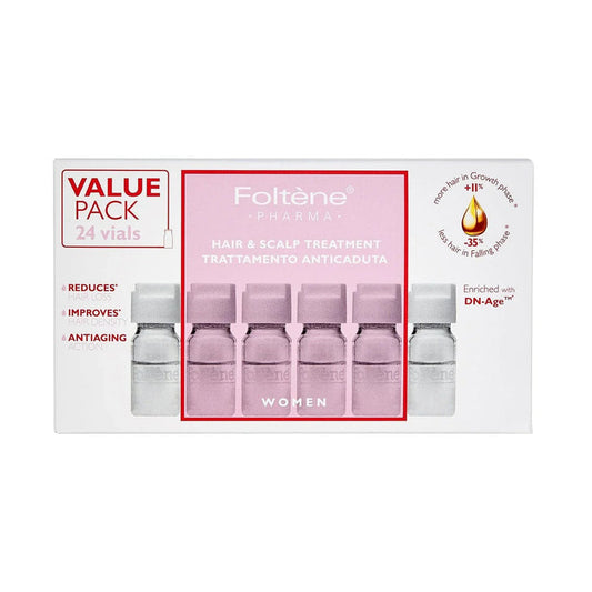 Foltene Pharma Hair & Scalp Treatment For Women (24VialsX6ml)