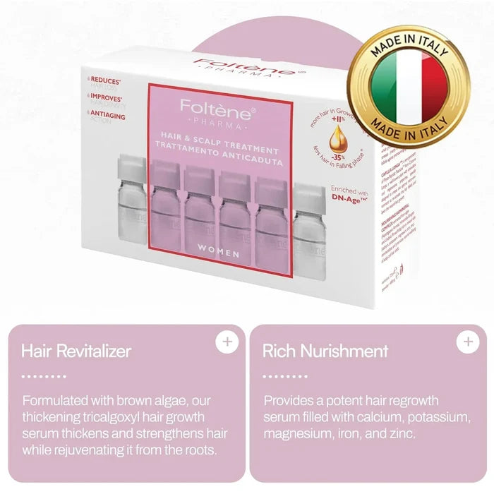Foltene Pharma Hair & Scalp Treatment For Women (24VialsX6ml)