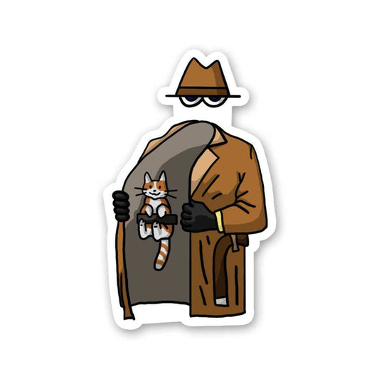 Found The Cat Sticker - Stickers | STICK IT UP