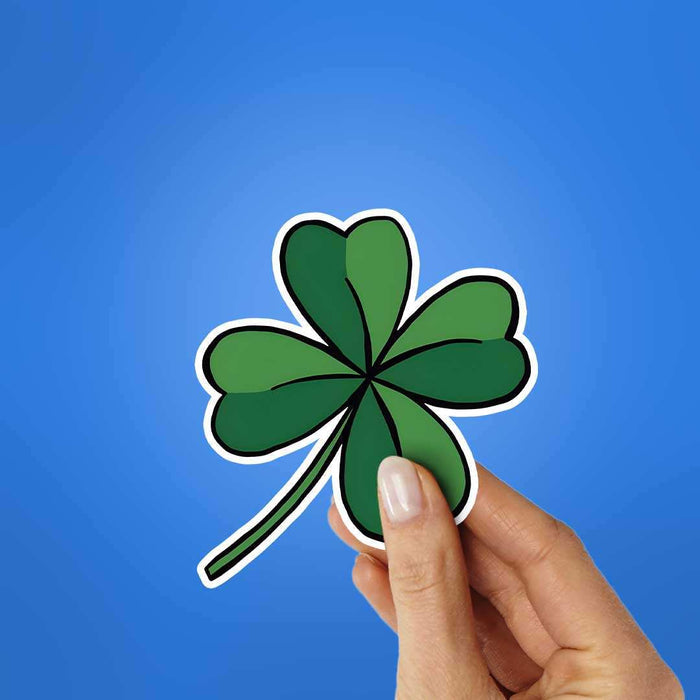 Four-Leaf Clover Sticker - Stickers | STICK IT UP
