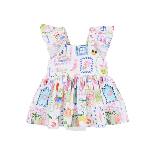 Fox & Finch Summer Vacay Overlay Dress