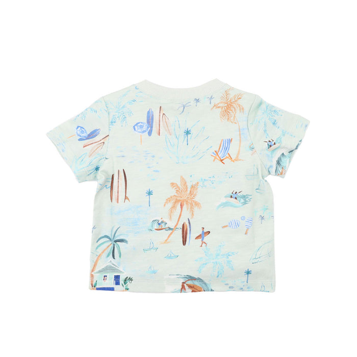Fox & Finch Surfs Up Print Tee