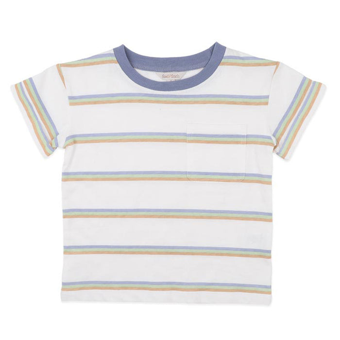 Fox & Finch Wildlings Stripe Pocket Tee