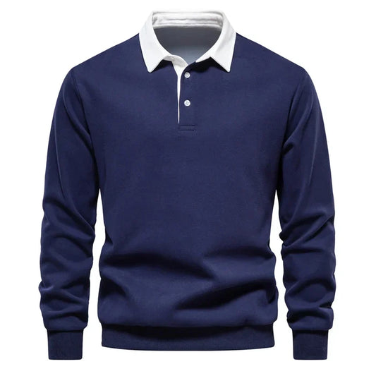 Foxley - Polo Neck Light Sweatshirt