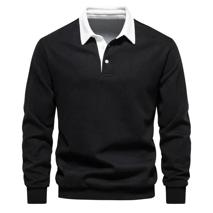 Foxley - Polo Neck Light Sweatshirt