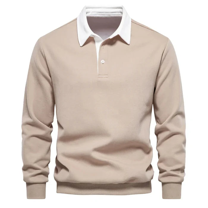 Foxley - Polo Neck Light Sweatshirt