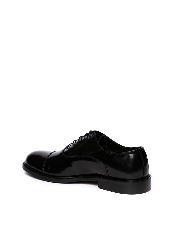 PICCADILLY francesina pelle nero 30001 ABRAS-NERO