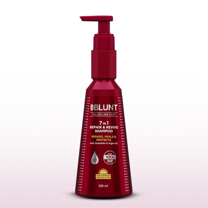 Freebie - 7 in 1 Repair & Revive Shampoo for Upto 100% Damage Repair - 300ml