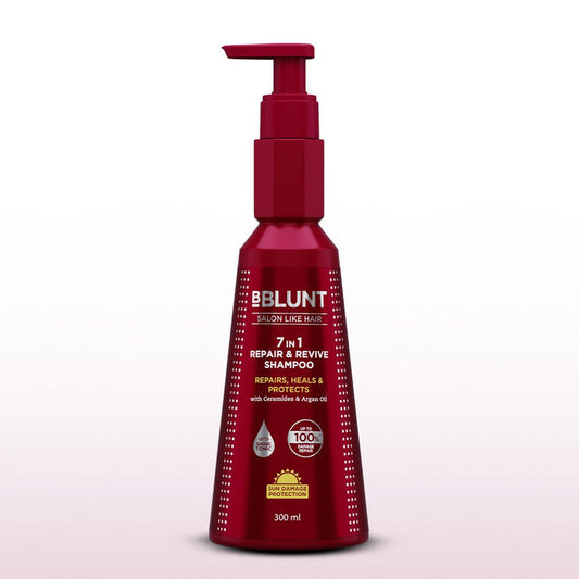 Freebie - 7 in 1 Repair & Revive Shampoo for Upto 100% Damage Repair - 300ml