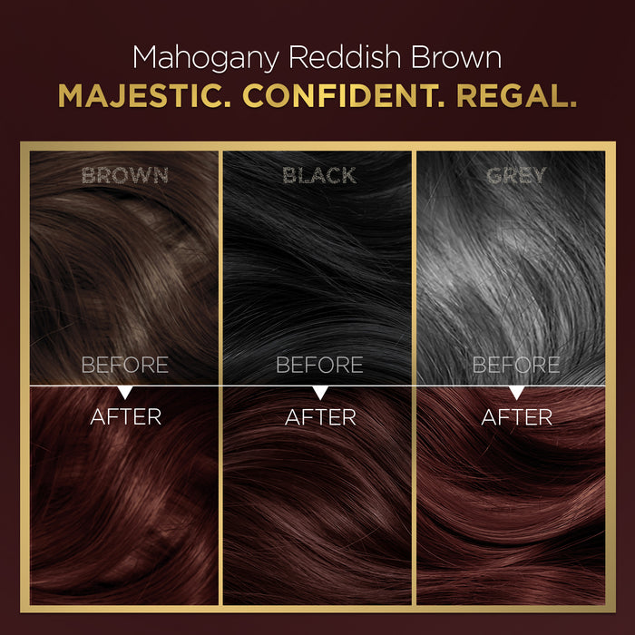 Freebie - High Shine Conditioning Hair Colour - Mahogany Reddish Brown  (Shade 4.56)