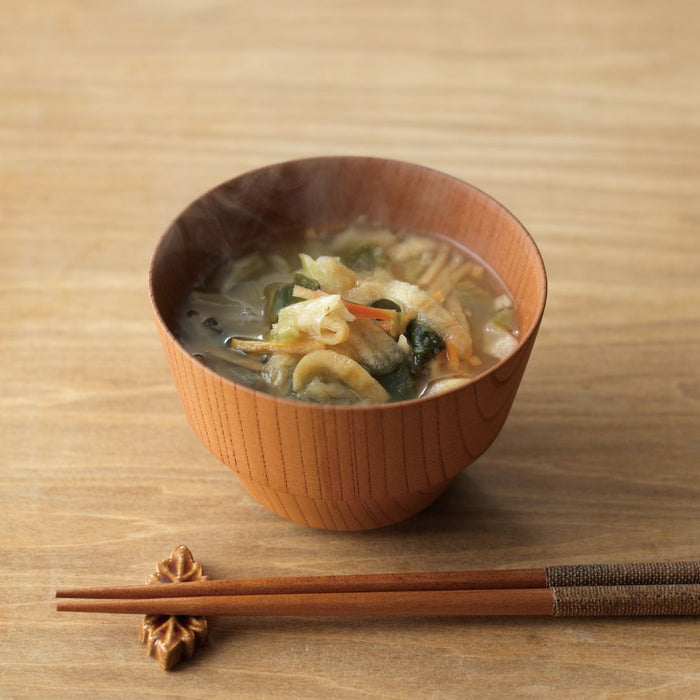 Freeze-Dried Miso Soup - Four Vegetable Blend by Kayanoya (4 packets)