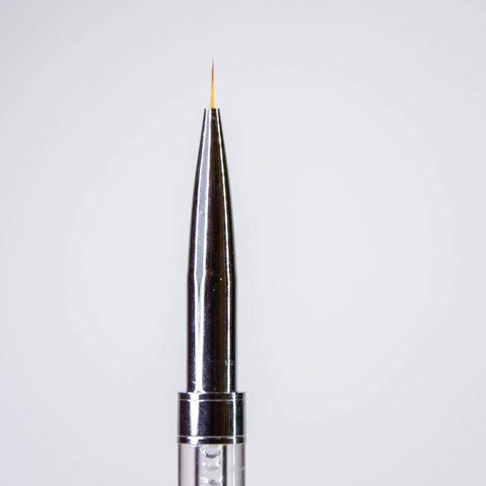 French Manicure Brush (Double-Ended) | Clear Jelly Stamper