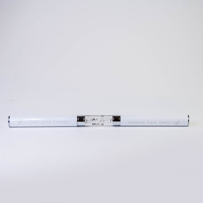 French Manicure Brush (Double-Ended) | Clear Jelly Stamper