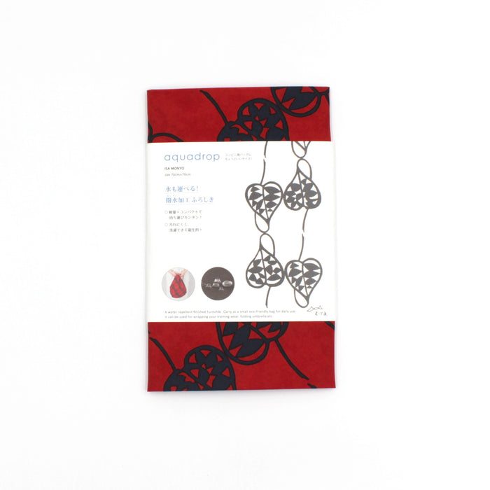 Furoshiki Isa Monyo Water-Repellent 70 (Heart Vine Vermilion)