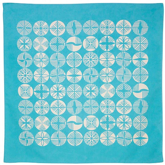 Furoshiki Isa Monyo Water-Repellent 70 (Pine Turquoise)