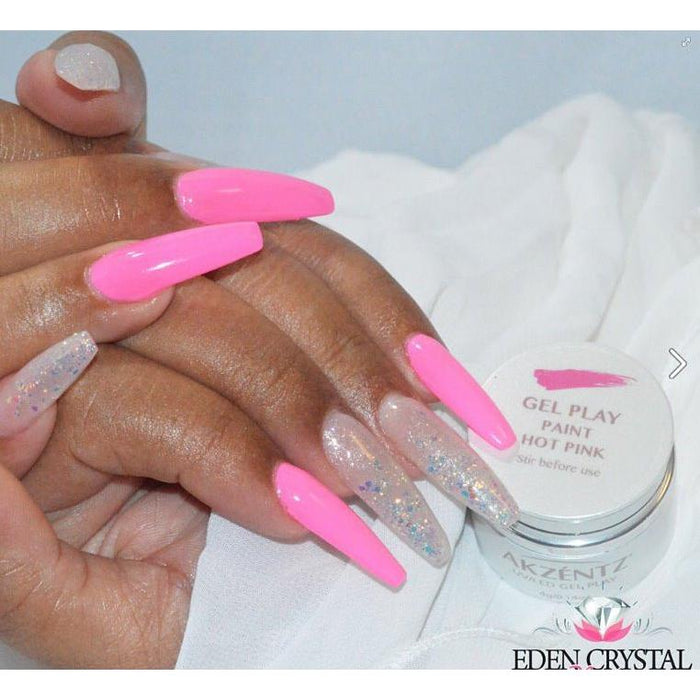 Gel Play - Paint Hot Pink-Gel Play, Gel Play Paints, Shop Akzentz Gel Play-Akzentz-Gel Essentialz