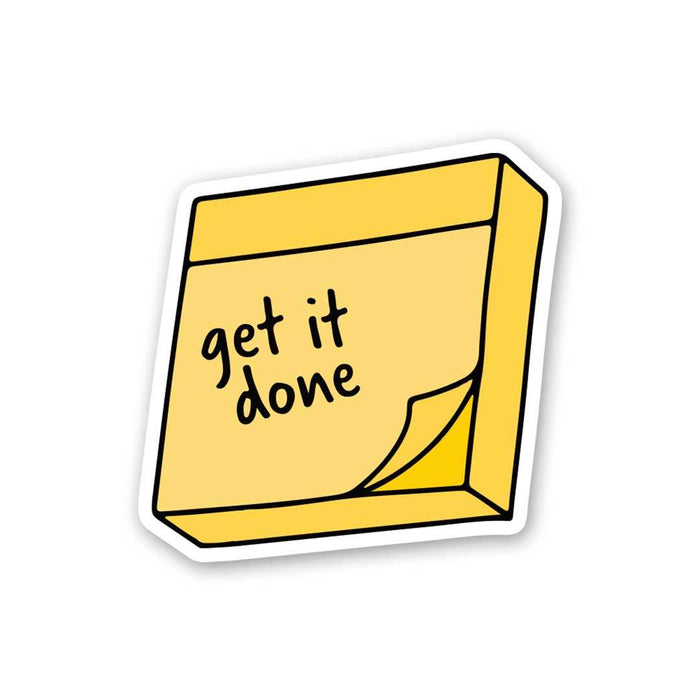 Get It Done Sticker - Stickers | STICK IT UP