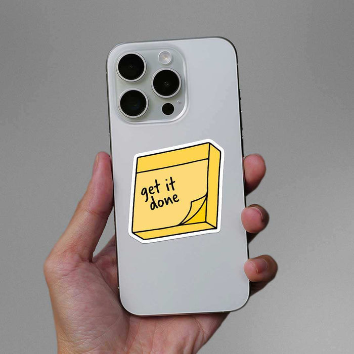 Get It Done Sticker - Stickers | STICK IT UP