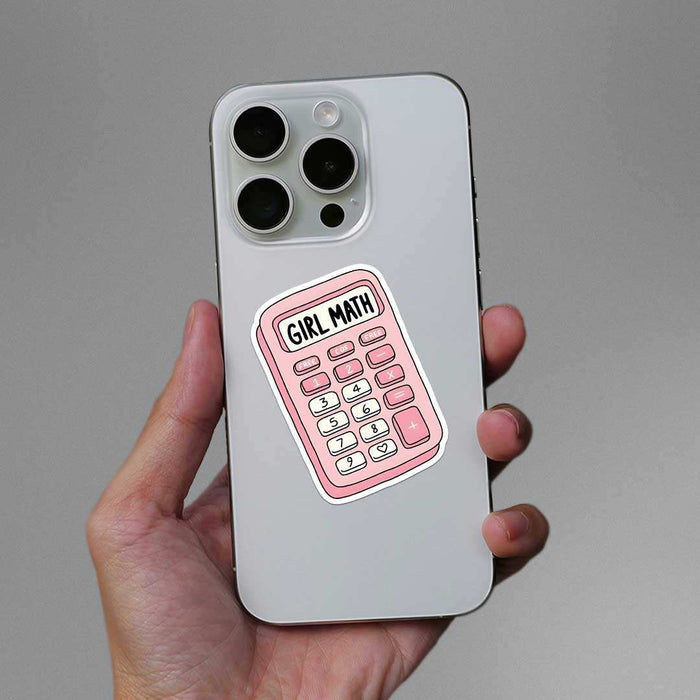 Girl Math Sticker - Stickers | STICK IT UP