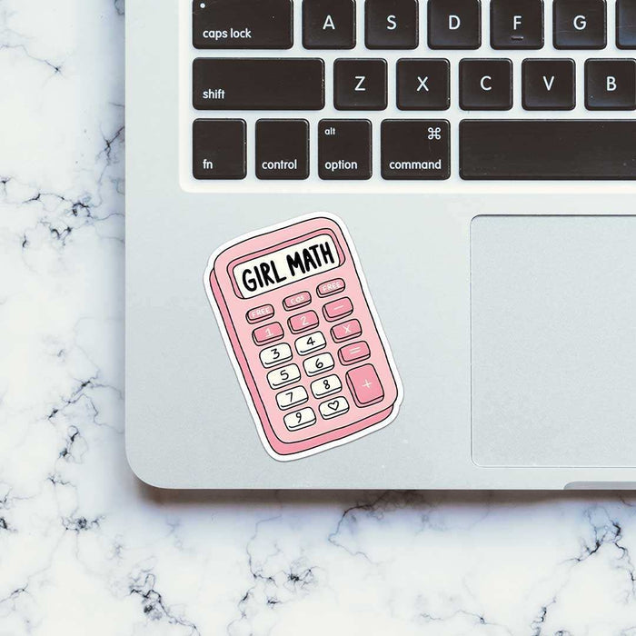 Girl Math Sticker - Stickers | STICK IT UP