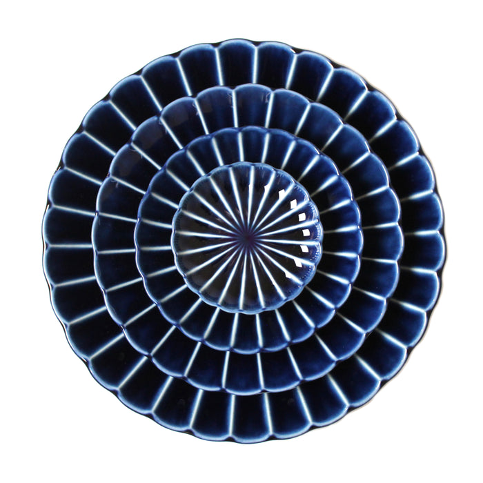 Giyaman Aizome Blue Plate
