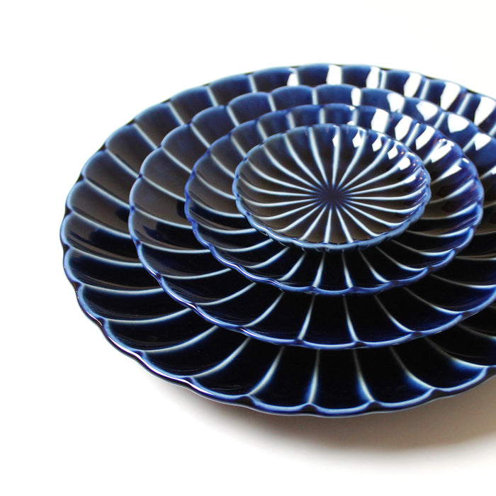 Giyaman Aizome Blue Plate