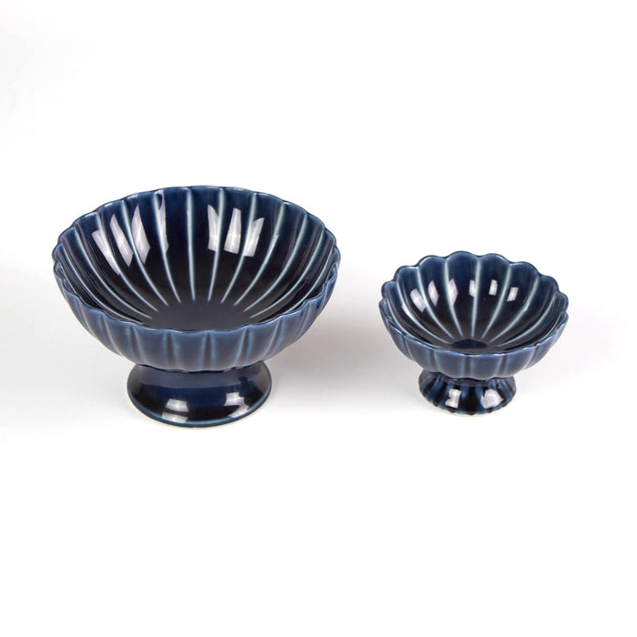 Giyaman Aizome Blue Upland Dessert Cup