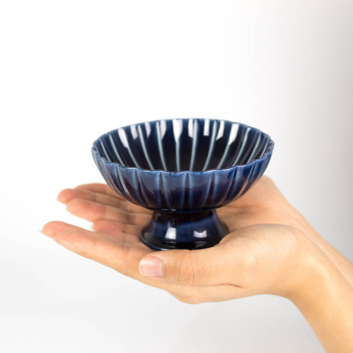 Giyaman Aizome Blue Upland Dessert Cup