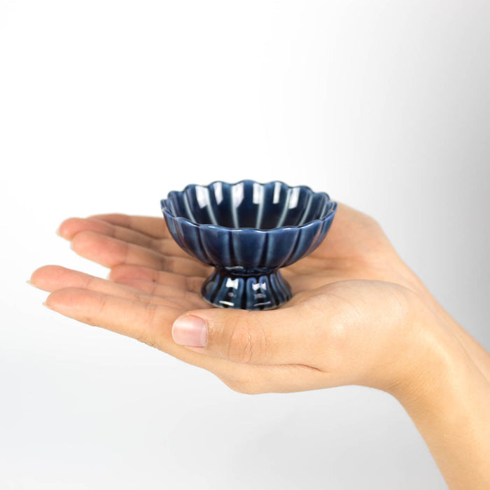 Giyaman Aizome Blue Upland Dessert Cup