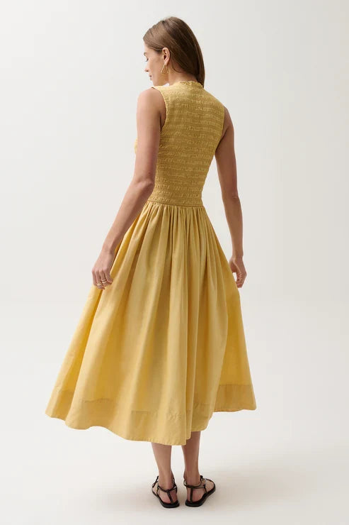 Gladys Dress | Light Tumeric