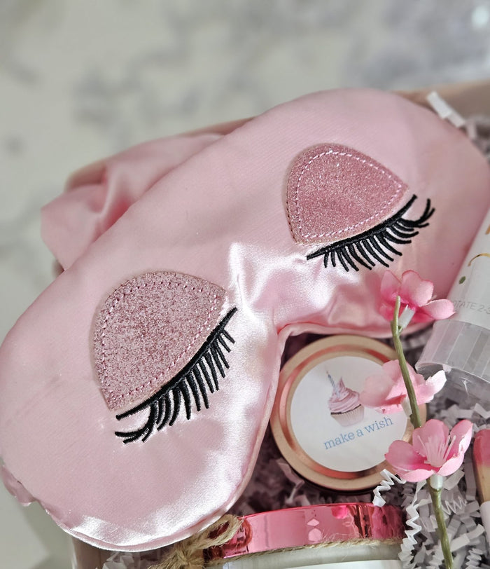 Pretty in Pink | Glitter Eye Pillow Set