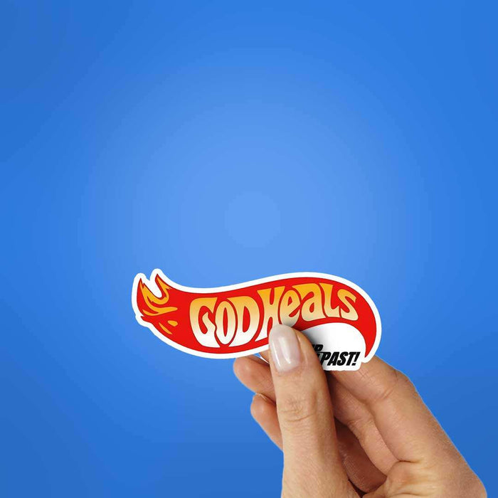 God Heals Sticker - Stickers | STICK IT UP
